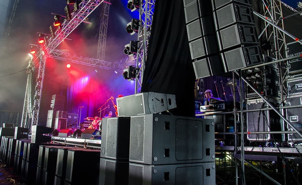 Outdoor Concert Sound System Design by AB Live Productions